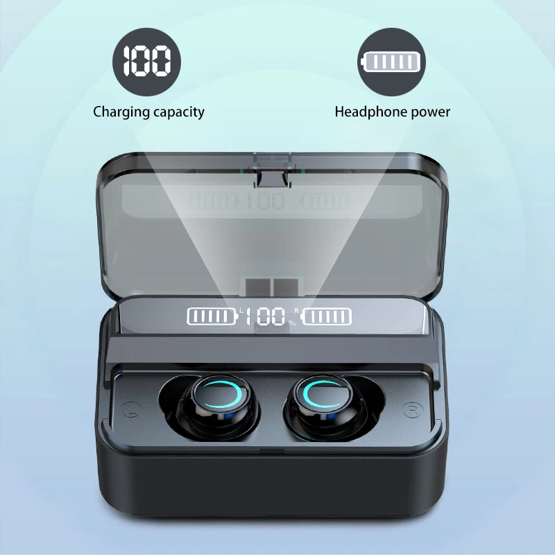 Беспроводные наушники Arlado G09 Bluetooth V5.1 гарнитура бинауральный сенсорный контроль