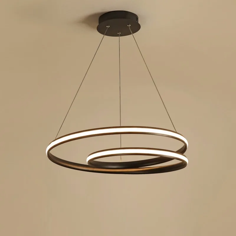 Современный светодиодный подвесные светильники с приложением регулируемой