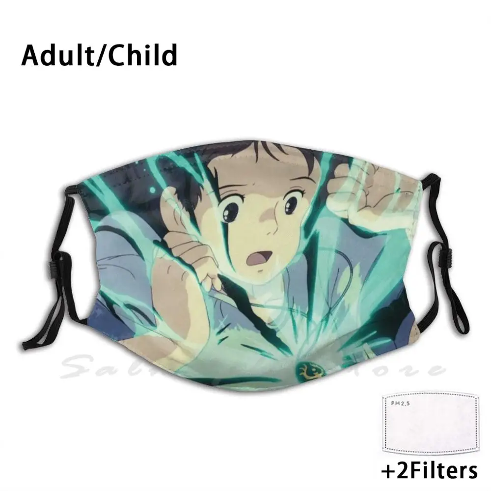 Забавная многоразовая маска для лица с фильтром Pm2.5 Забавный принт забавное