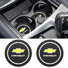 12 шт., автомобильный нескользящий коврик для подстаканника, для Chevrolet cruze spark captiva Trax Aveo Onix Malibu