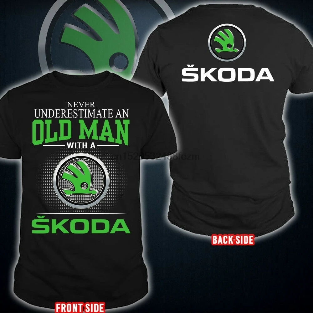 

Skoda Old Man Man's Us Shirt - Size S to 3xl
