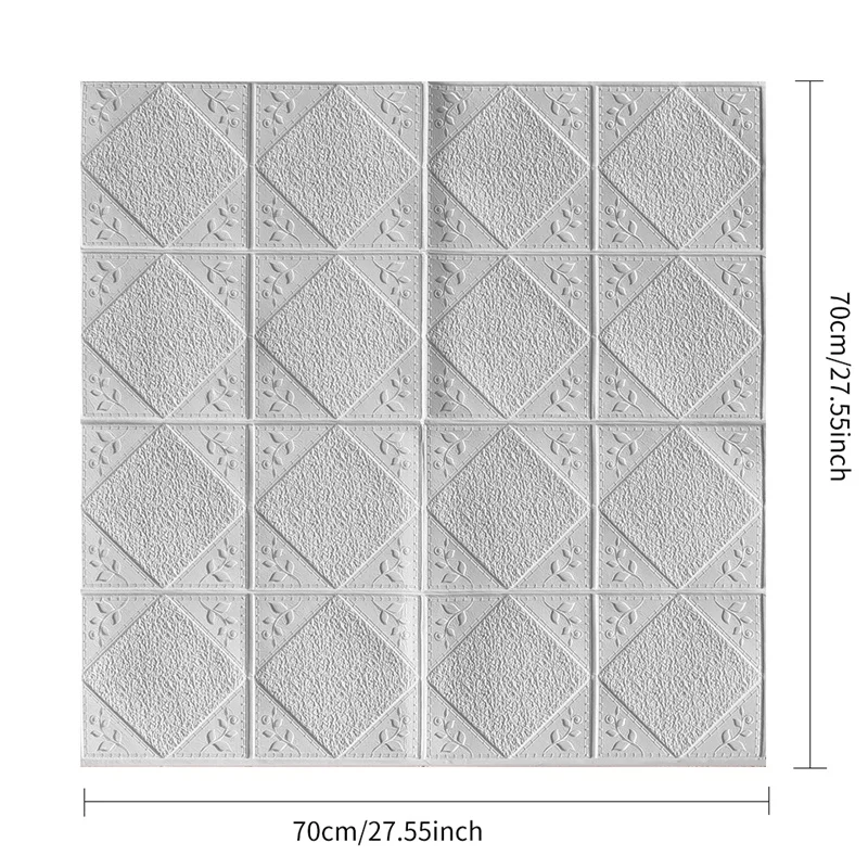 3D обои сделай сам мягкий настенный пеноматериал с ромбовидным узором
