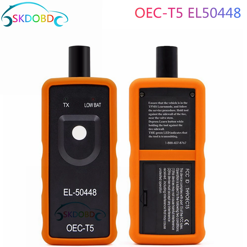 Новейший EL50448 Автомобильный датчик контроля давления в шинах Sensor OBD2 OEC-T5 EL 50448 для GM/Opel TPMS Reset Tool OBD 2 EL-50448 Electronic