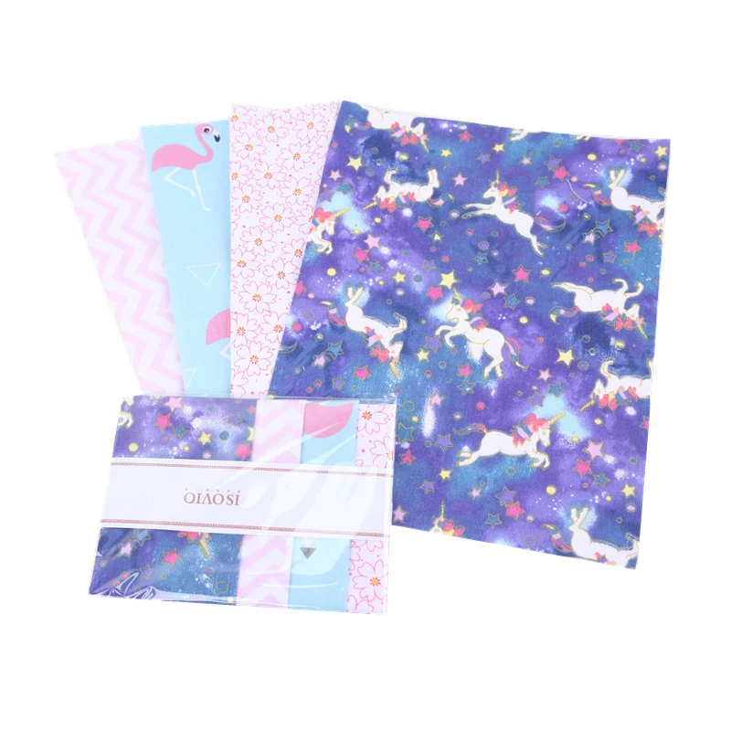 

Unicorn 100% Cotton Fabric Dog Flower Floral Printed Tissu Home Decor Cushion Pillow Sewing Patchwork Quilting Cloth DIY Fabrics
