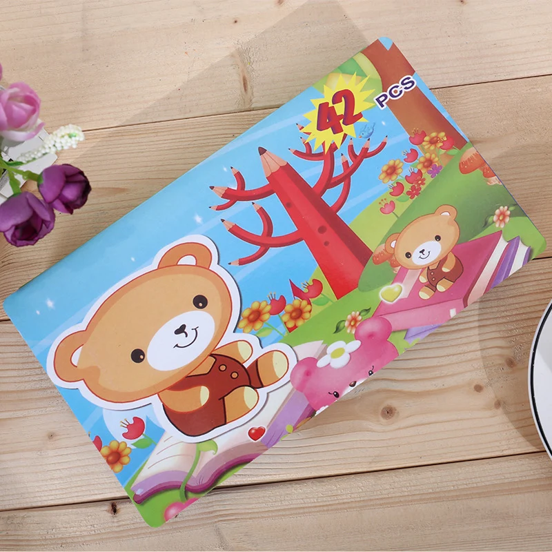 42 шт./компл. Дети Искусство Рисование инструмент для живописи Маркер ручки