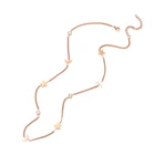 Mavis Hare Луна Звезда хрустальное ожерелье-чокер из нержавеющей стали звеньевая цепь в подарок на день матери