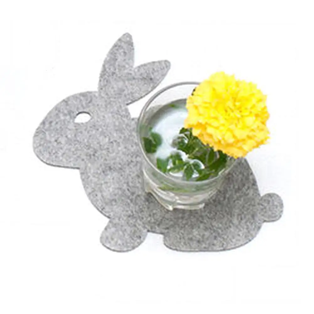 Пасхальный кролик столовых подставка обеденный коврик для дома Кухня