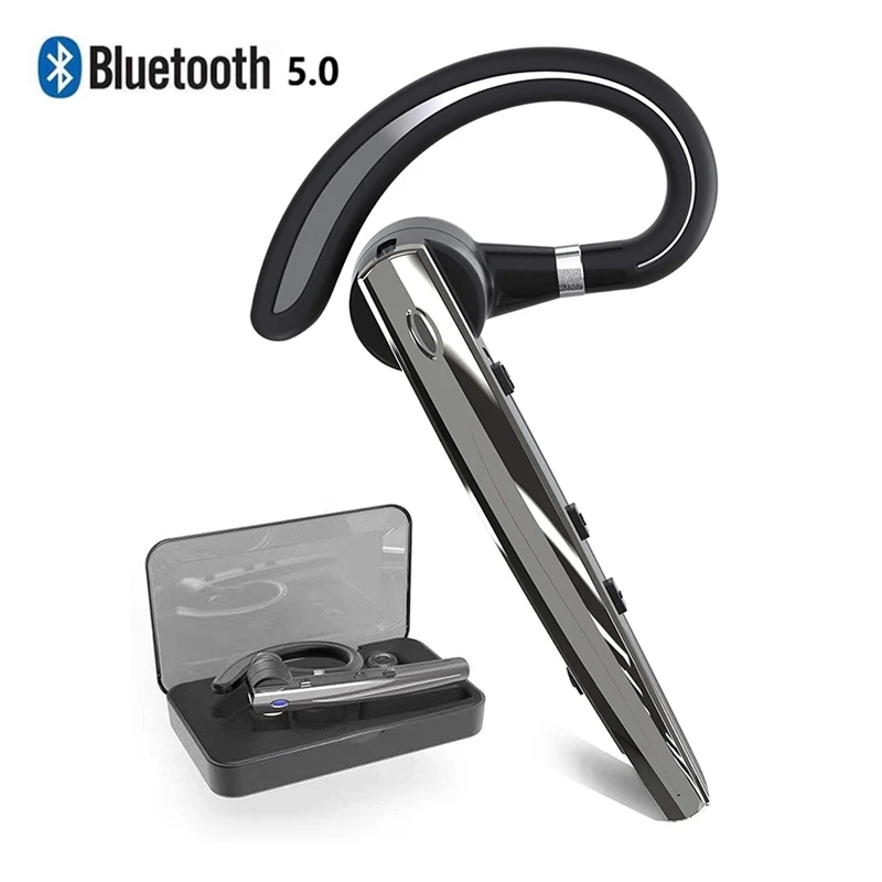 

Bluetooth-наушники, стереонаушники с шумоподавлением, беспроводная гарнитура с HD микрофоном для всех смартфонов