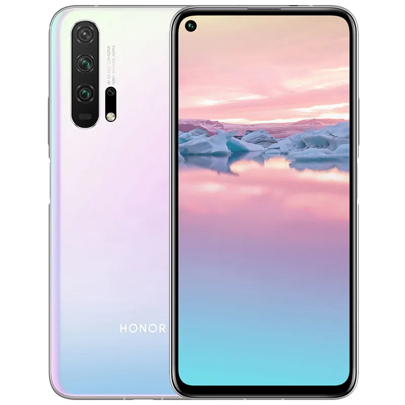Мобильный телефон Honor 20 Pro Kirin 980, Android 9, 6,26 дюймов, ips, 2340X1080, 8 ГБ ОЗУ, 128 Гб ПЗУ, NFC, Мп+ 32 МП, отпечаток пальца