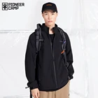 Мужские ветрозащитные куртки Pioneer Camp, черные, синие пальто на молнии на осень и зиму 2020, XHW023050