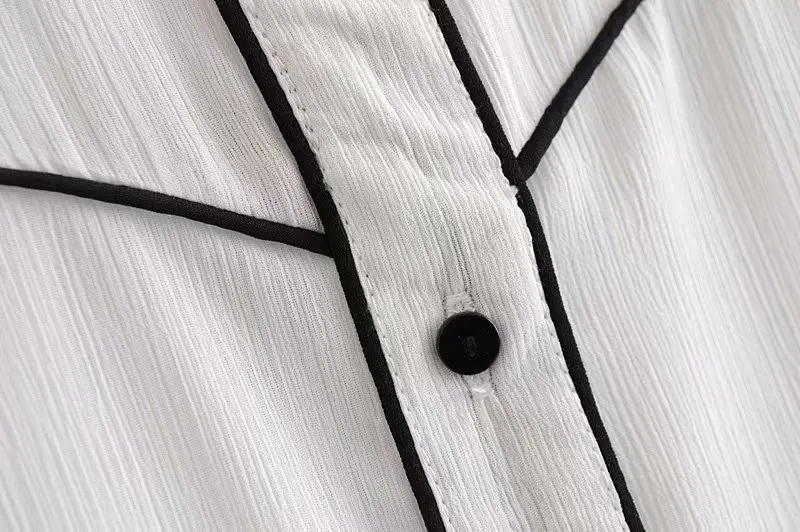 

the United States women's clothing wholesale manufacturers selling the new spring 2 021color edge long sleeve shirts