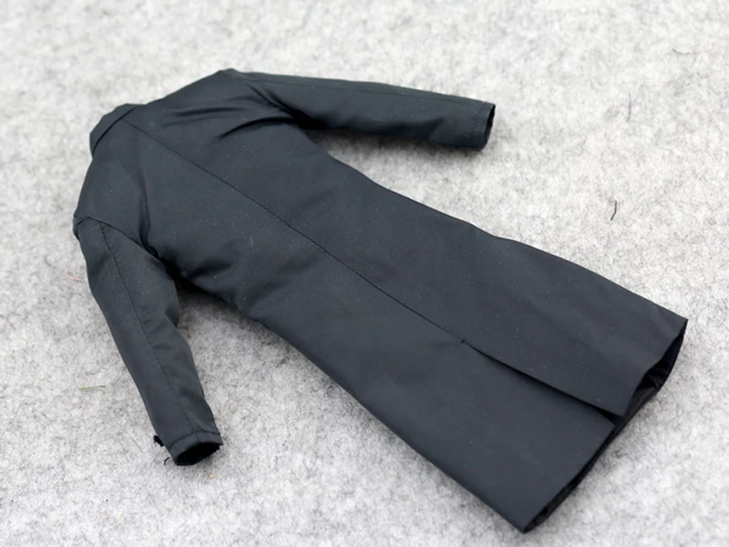 Черная ветровка в масштабе 1/6 мужской солдат Росомаха для 12 дюймовых экшн-фигурок