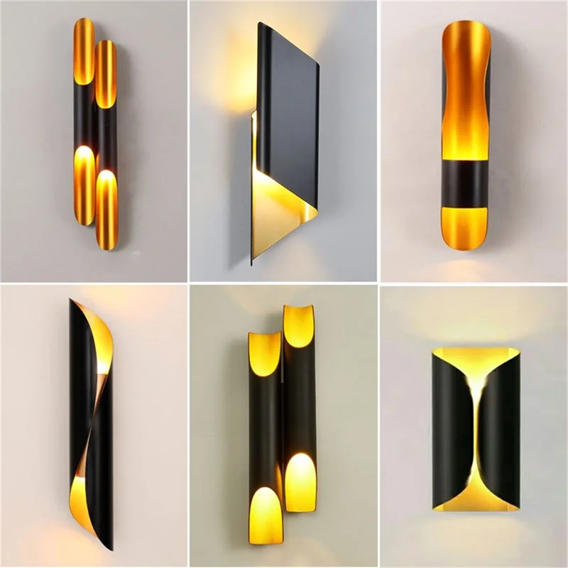 

BROTHER Nordic Simple Wall Sconces Light Modern LED Lamp Fixtures for Home Corridor Stairs Decoration