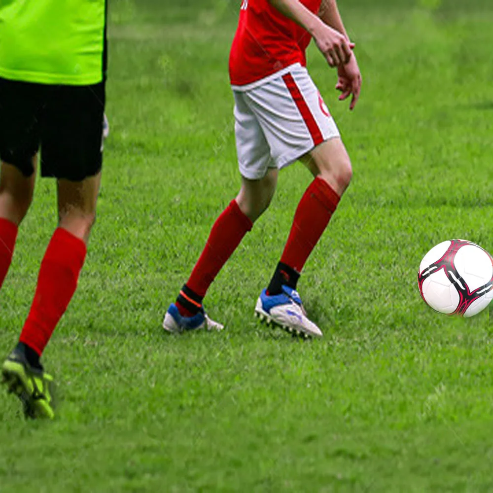 

ROHDE Adult / Youth Sports Football High Quality PVC Regular Size 4 Team Training Soccer Ball A-1