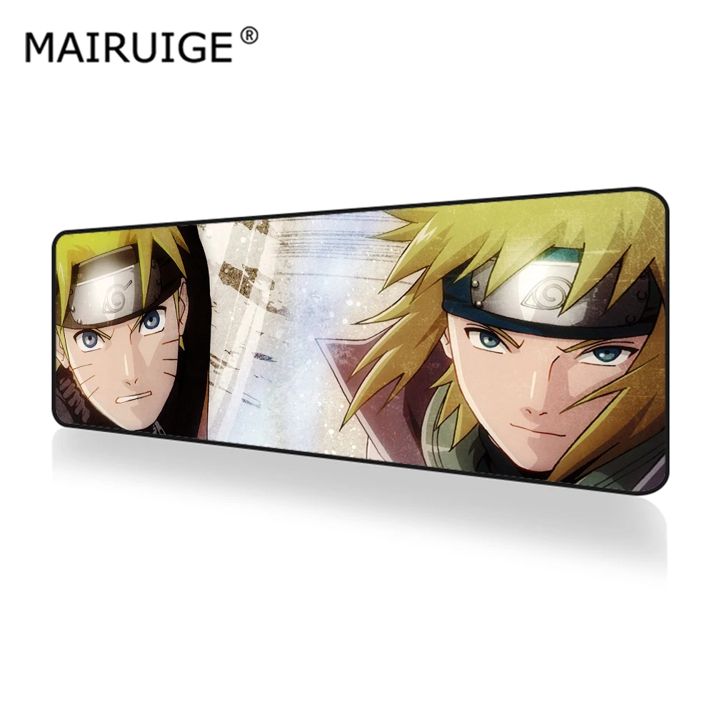 

Anime Large Gaming Mouse Pad Computer Table MousePad Locking Edge Rubber Gamer XXL Big Desk Mat Carpet 80x30cm/90x40cm