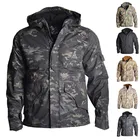 Куртка HAN WILD Мужская в стиле милитари, тактическая одежда, армейская куртка в стиле милитари США, пальто, тренчкот, армейская куртка, зимняя флисовая