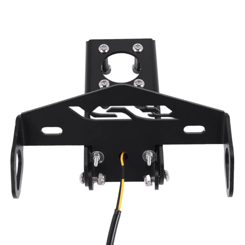 

License Plate Holder Led Lights for YAMAHA YZF-R6 YZF R6 2008-2019 Mudguard Eliminator Registration Plate Bracket