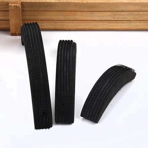 Женская заколка для волос в форме полумесяца аксессуар черного цвета простой