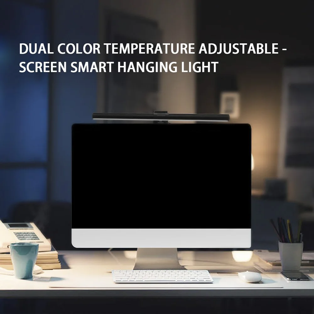 

2020 NEW 5V USB Powered Computer Reading Light Non Flickering Eye Protection Led Desk Lamp Adjustable Lights 5W Aluminum Monitor