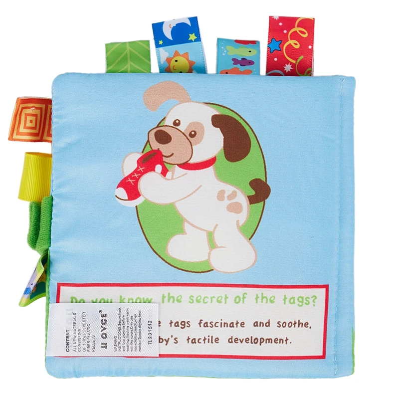 Мягкие книги для раннего познавательного развития ребенка мои тихие Bookes baby goodnight