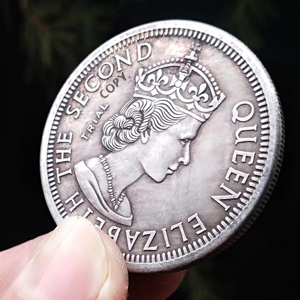 Нигерийская старая монета коллекционные вещи 1962 копия монеты 38 мм коллекция