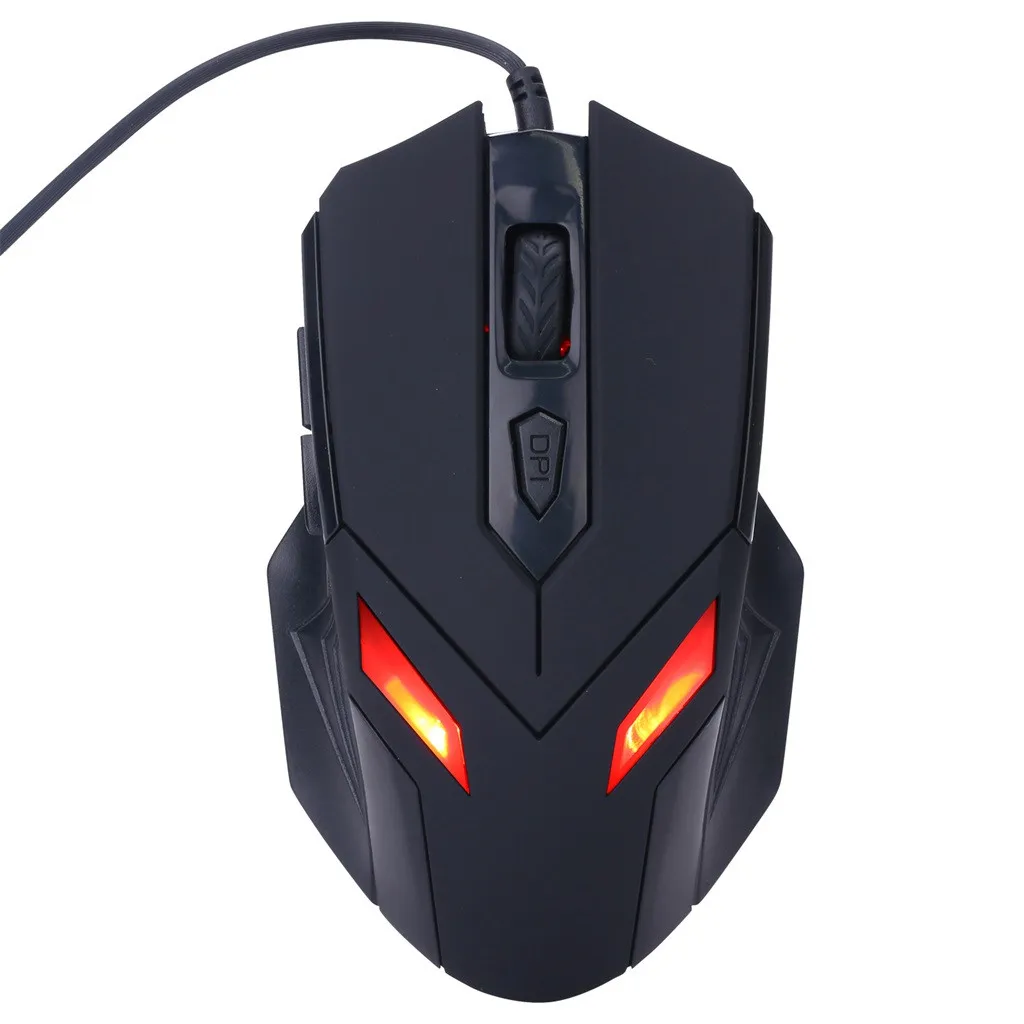 VOBERRY Computer Peripherals G5 Wired Mouse LED Light 2400DPI Optical USB Ergonomic Pro Gamer Gaming Metal Plate | Компьютеры и офис