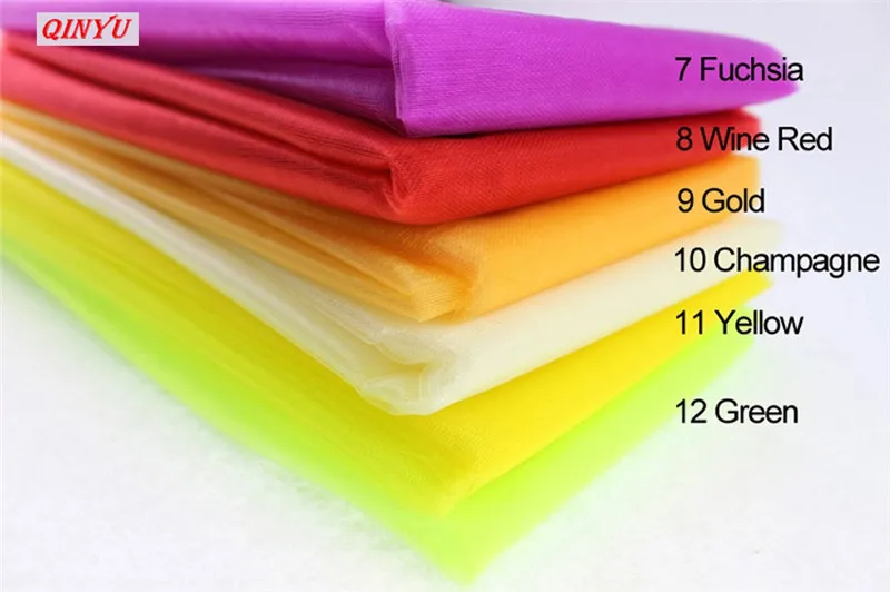 5/8/10 М Тюль в рулоне ткань катушка пачка прозрачная органза тюль для украшения