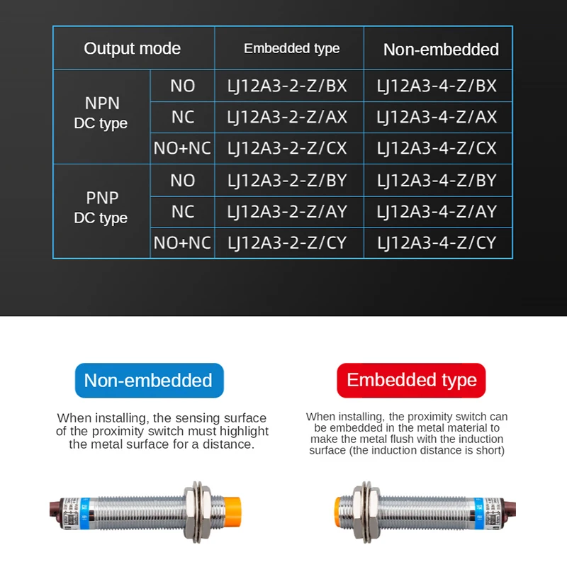 Индуктивный DC NPN второй и третий провод 25 в|Выключатели| |