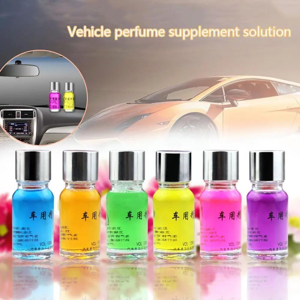 

New Car Perfume Replenisher Plant Essential Oil Natural Perfume Car Replenishment 10ml Freshener Outlet Fragrance Air W0Q4