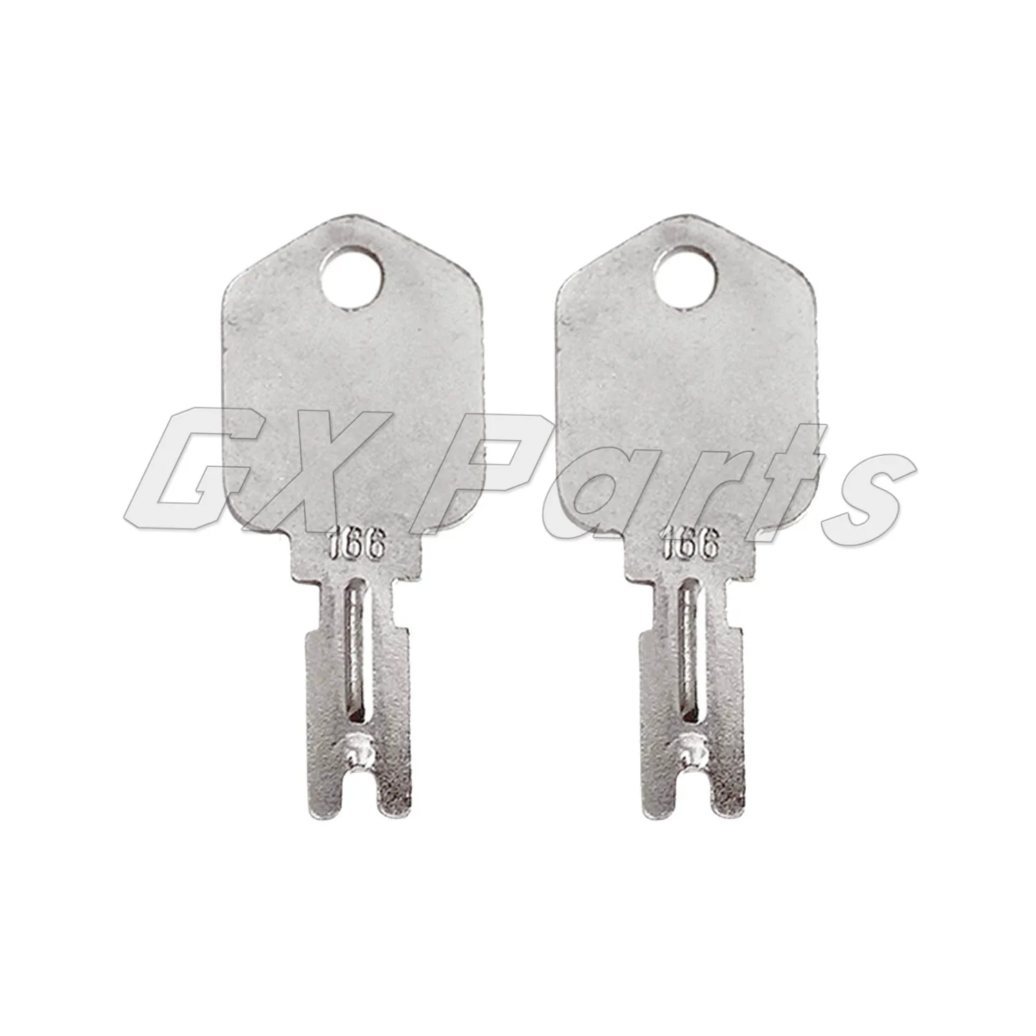 

2PCS 1430 Forklift Key Heavy Equipment Ignition Key For Caterpillar Forklift 6T-2663 Generic 166 Hyster 186304