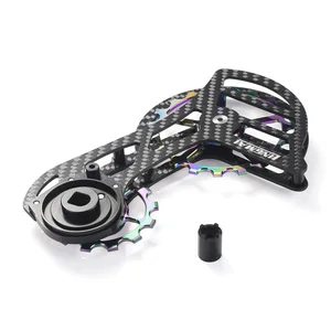 Керамический подшипник велосипедный карбоновый задний переключатель керамический 13T 19T направляющее колесо для 12S sram этап AXS FORCE RED