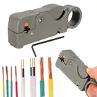 Регулируемые автоматические плоскогубцы для зачистки проводов инструменты для ухода за зачисткой поворотный нож для зачистки коаксиального кабеля для RG58 RG59 RG6
