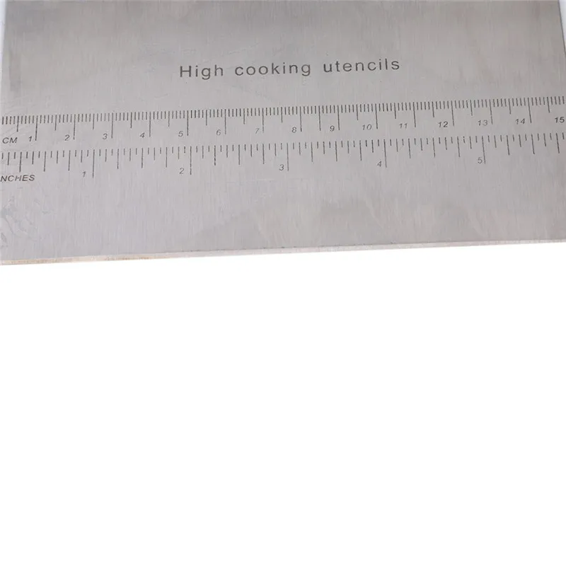 1 шт. скребок для пиццы из нержавеющей стали резак выпечки лопатки теста помадка