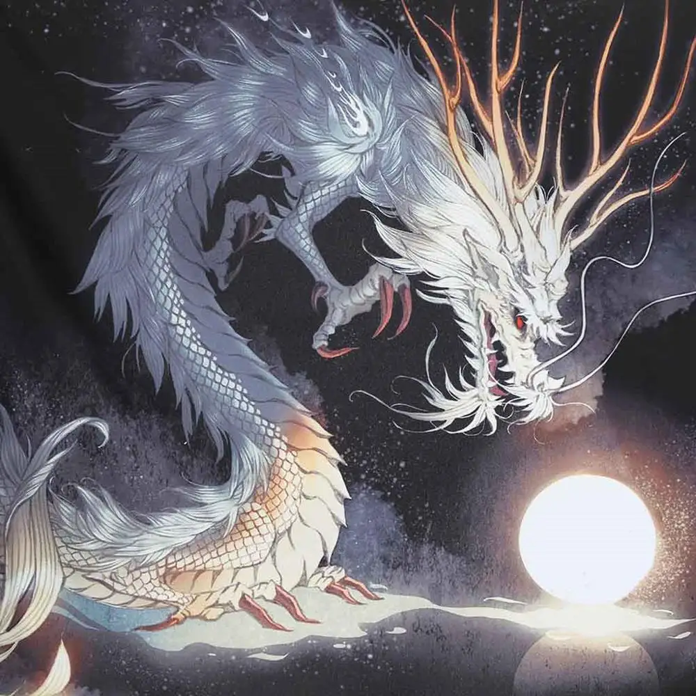 Японские пижамы человек 2019 мужчин s Haori мужской юката Дракон кимоно Каратэ костюм