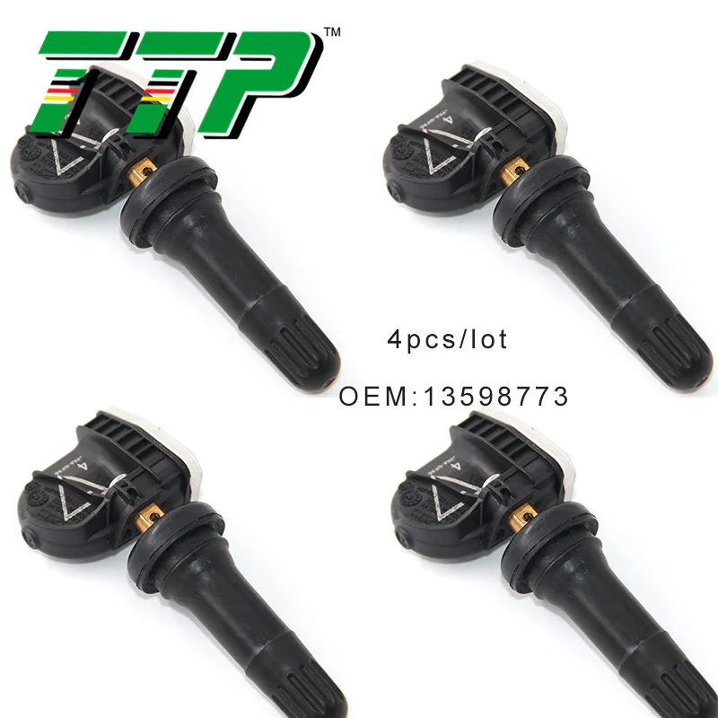 Система контроля давления в шинах TTP 4 шт. 13598773 TPMS для Cadillac CT6 XT5 SRX Chevrolet Malibu Opel 315 МГц