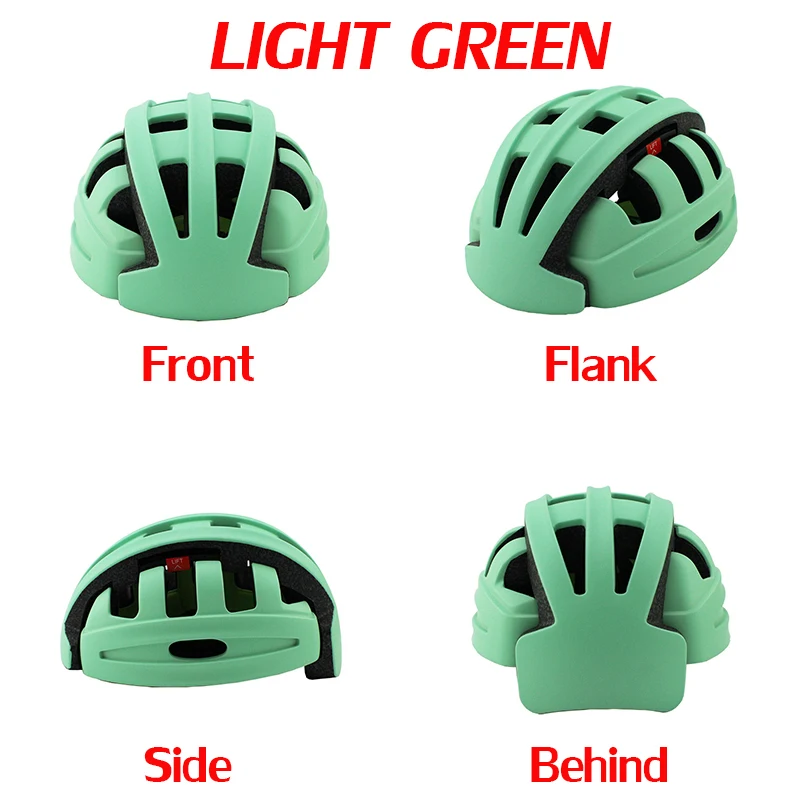 

2021 New Generation Riding Folding Bicycle Capacete Bike Helmet Portable High Strength Disposable MTB Helmet Capacete Bicicleta