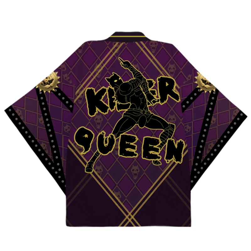 Пижама Невероятные приключения Джоджо свободная ночная рубашка Kujo Jotaro Kira Yoshikage