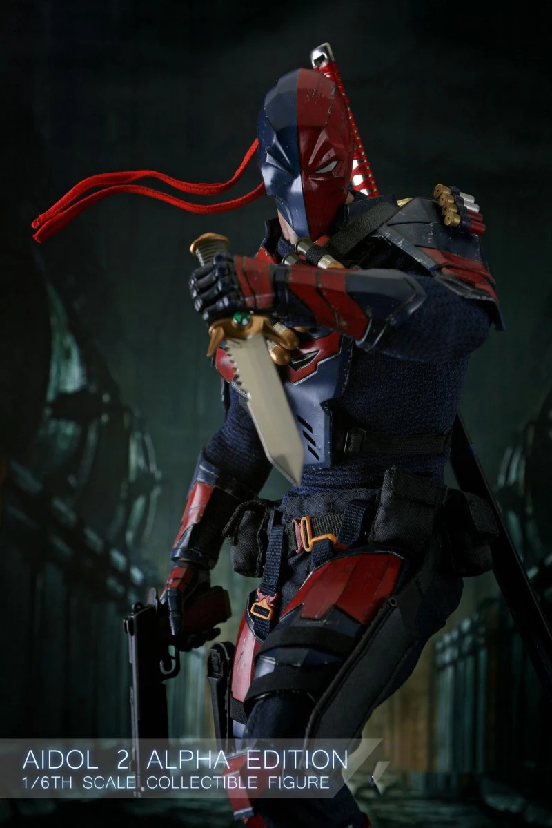 1/6 Scale Art Figures AIDOL 2 BETA Deathstroke head sculpt/mask vision figure Collection Deluxe Versio Hot Toys Collections