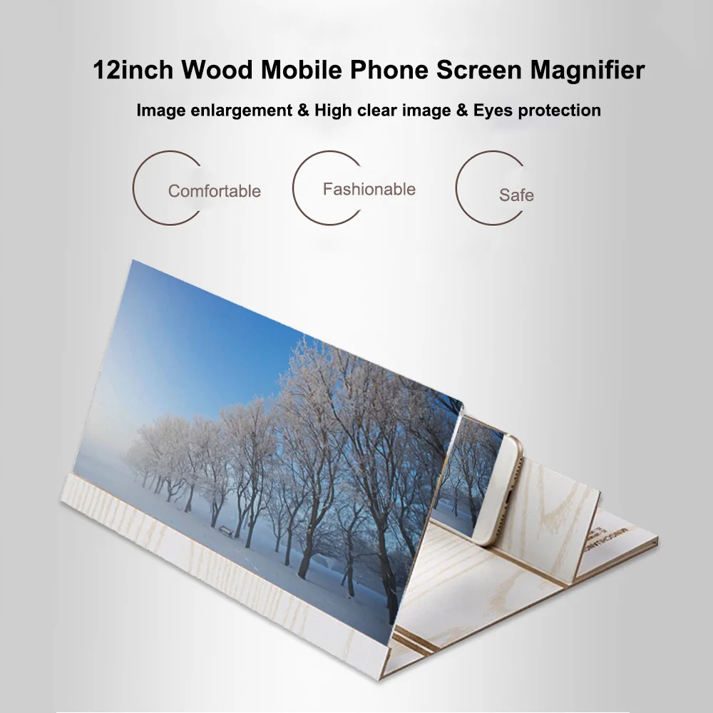 Универсальный мобильный увеличитель для экрана телефона кронштейн увеличить