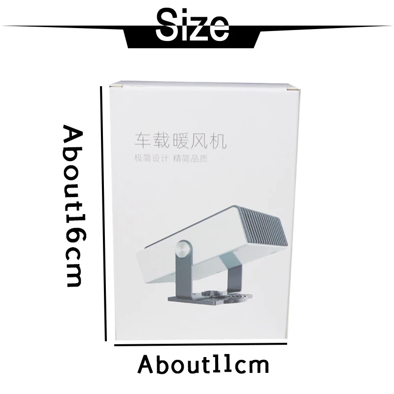 Car Heater Demister Defroster Fan High Power Portable Adjustable Cooler and Grid Air Outlet Home Office 12V 150W | Автомобили и