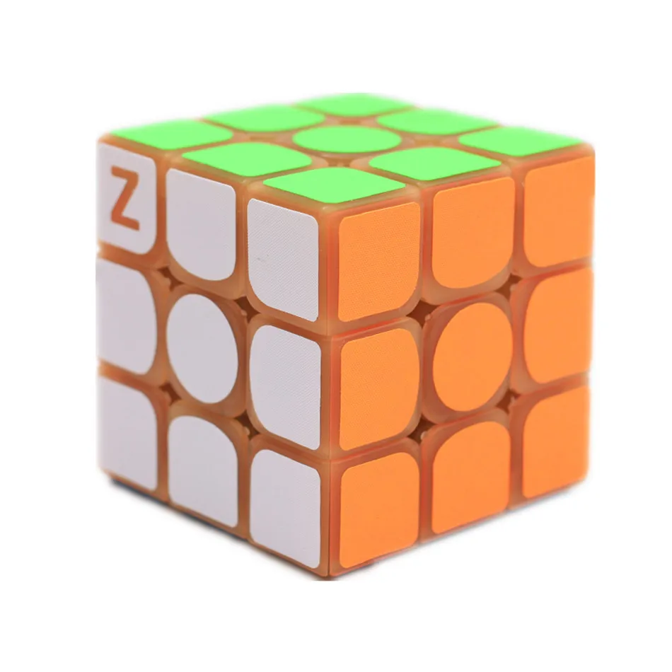 Кубик-головоломка Zcube светится в темноте 3x3x3 Magic Speed Cube кубик Magico Классические