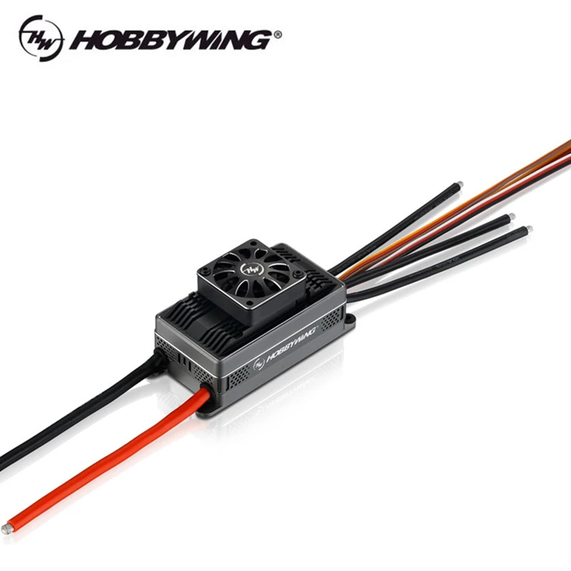 

Hobbywing Platinum HV 200A V4.1 6-14S LiPo high Voltage ESC for 700L Electric Helicopter, Giant-scale Fixed Wing or Multi-rotor