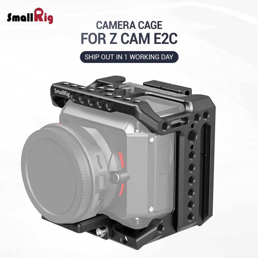 Клетка для камеры SmallRig E2C для камеры Z CAM E2C с поддержкой объектива HDMI Cable Clamp, форма установки клетки 2372