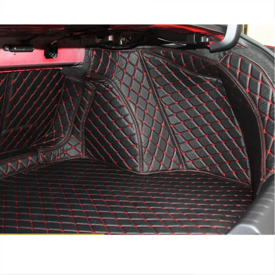 Кожаный коврик для багажника автомобиля подкладка груза Honda Civic 2016 2017 2018 2019 2020 10