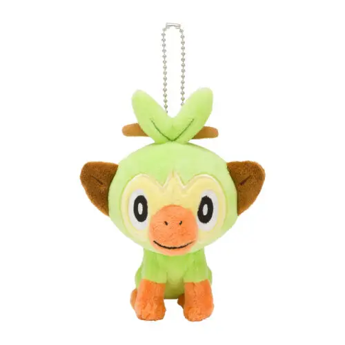 

Grookey Sarunori Plush Keychain Sword Shield PC Original Doll