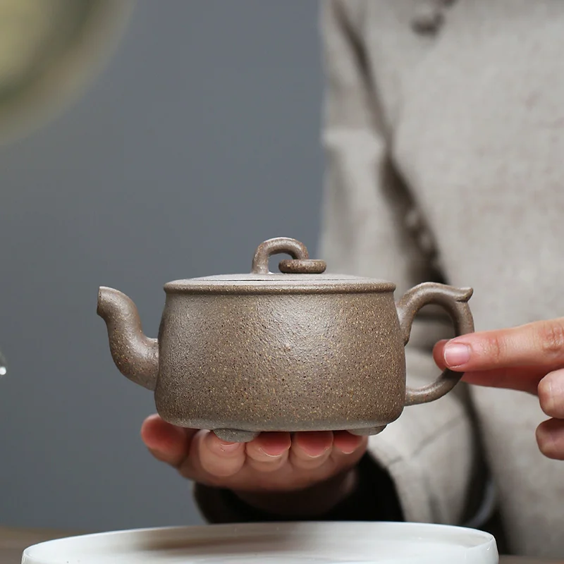 

★The assistantengineer store teacher all hand lap sand pot Huang Longshan ore given recommended the teapot tea sets