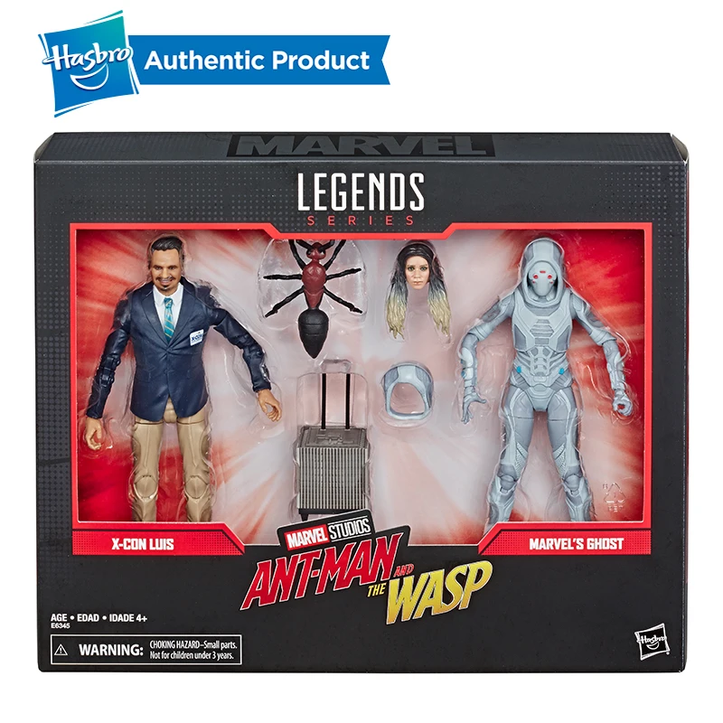 Hasbro Marvel Legends серия человек-муравей и ОСА масштаб в стиле фильма X-Con Luis и Marvel's Ghost Коллекционная фигурка