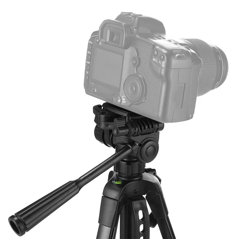 Профессиональный штатив для камеры черный Трипод с ручкой цифровых зеркальных