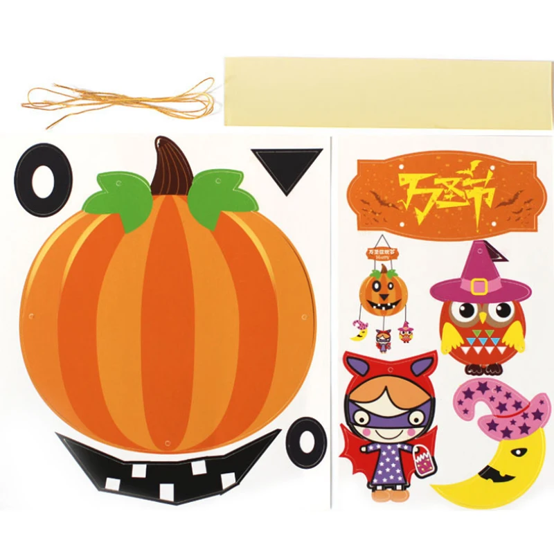 Sz Паровая детская игрушка DIY висячие орнамент Хэллоуин вечерние Подвески Призрак