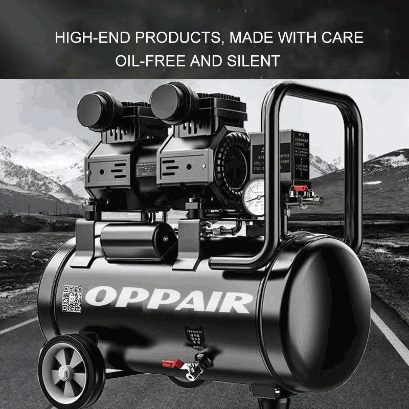 

Oil-free Silent 220V Air Compressor for Auto Repair Used in Hospitals. Air compressors used in Pneumatic Tools
